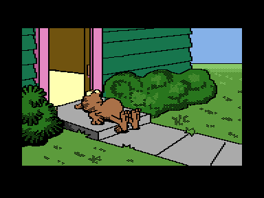 Yape running the Garfield Demo